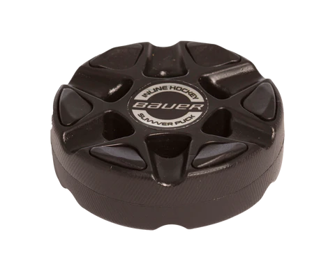 Bauer Rh Slivvver Hockey Puck-Bauer-Sports Replay - Sports Excellence
