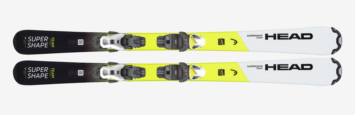Head Supershape Team Easy Jrs Junior Skis W/ Jrs 4.5 Gw Bindings-Head-Sports Replay - Sports Excellence