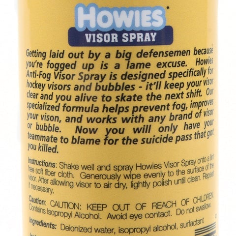 Howies Anti-Fog Spray 4 Oz-Howies-Sports Replay - Sports Excellence