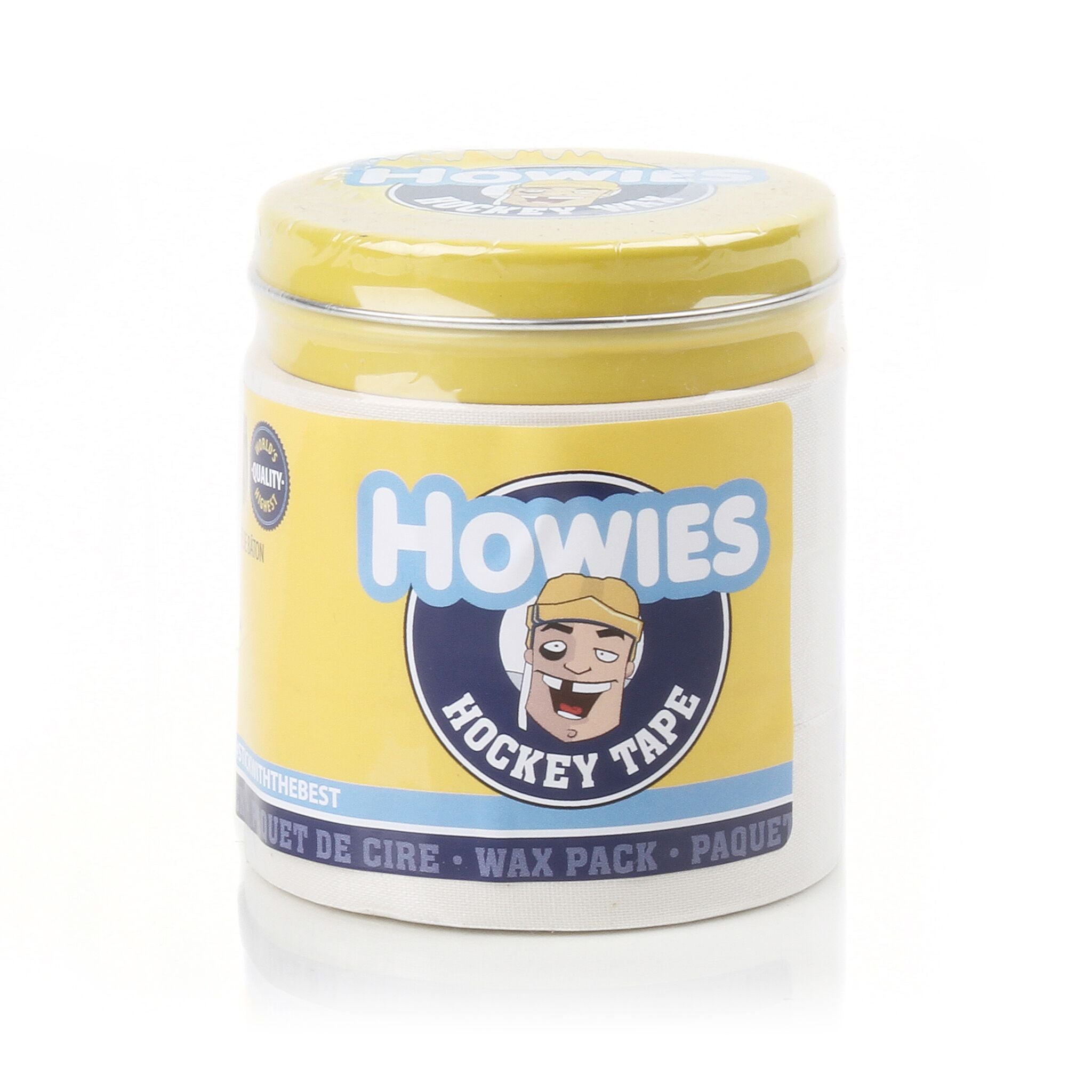 Howies Wax Pack - Stick Wax Plus 3 White Hockey Tape White-Howies-Sports Replay - Sports Excellence