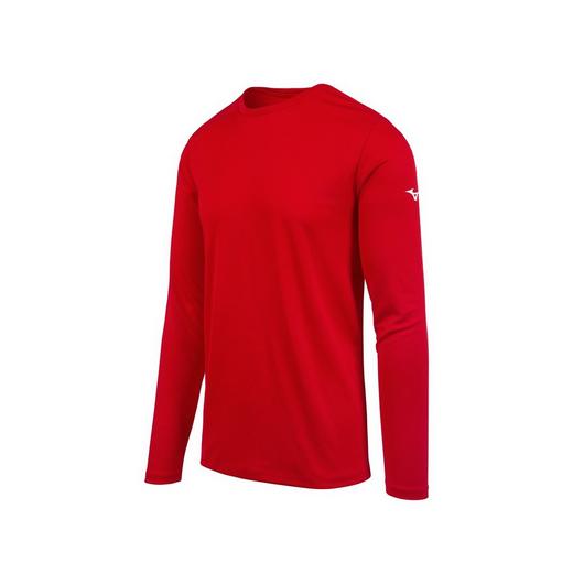 Mizuno Long Sleeve Tee T-Shirt-Mizuno-Sports Replay - Sports Excellence
