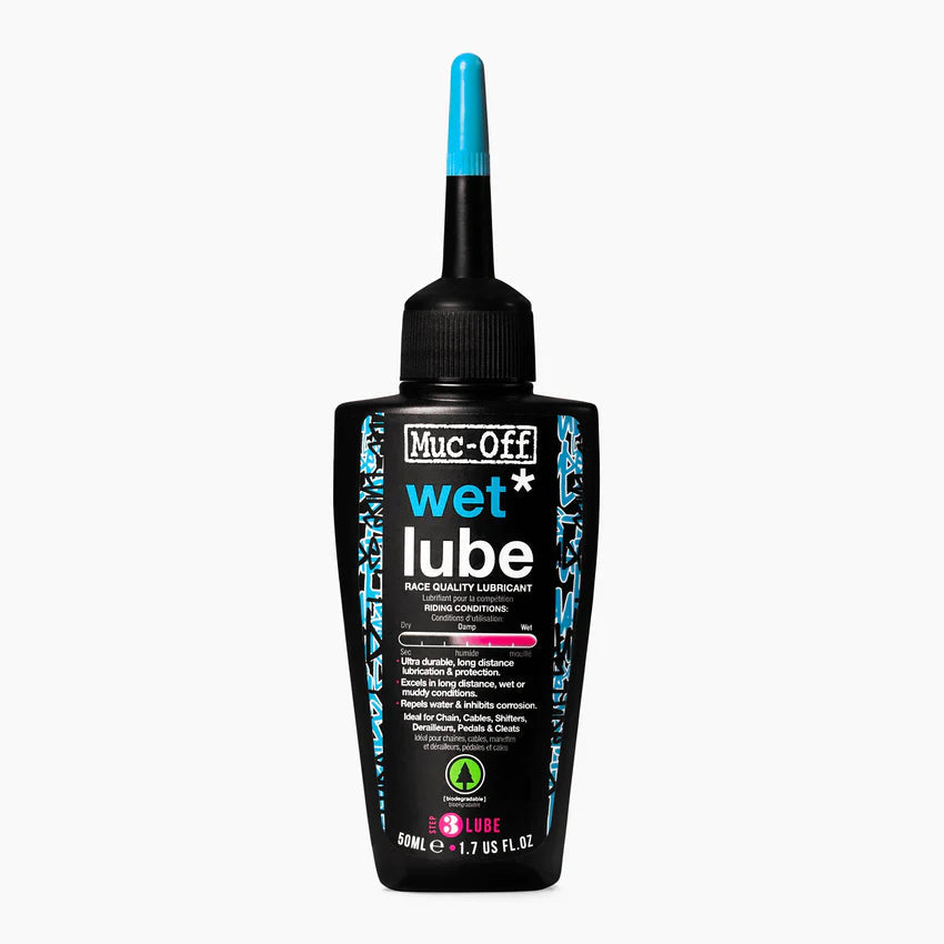 Muc-Off Wet Lubricant 120 Ml-Muc-Off-Sports Replay - Sports Excellence