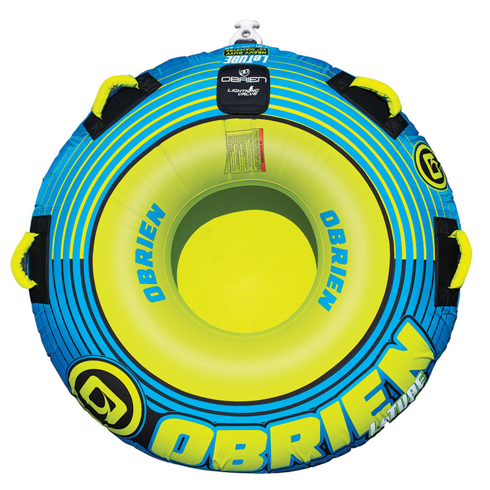 Obrien Letube Deluxe Inflatable Tube 56 Inch 1 Person Blu/Ylw-Sports Replay - Sports Excellence-Sports Replay - Sports Excellence