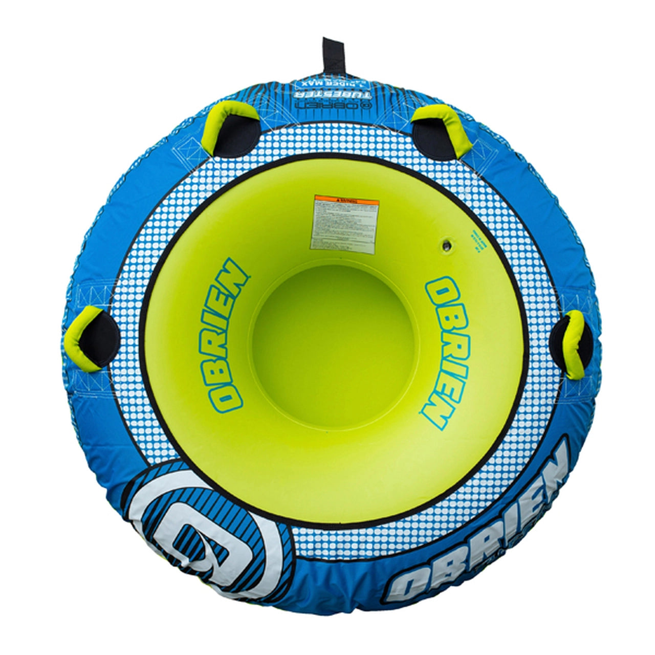 Obrien Tubester Inflatable Tube 1 Person Yellow-Sports Replay - Sports Excellence-Sports Replay - Sports Excellence